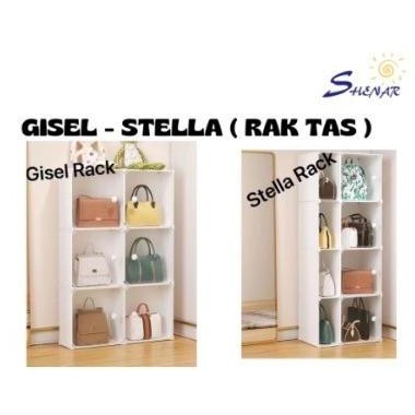 Terlaris Rak Tas Rak Serbaguna Portable Lemari Minimalis Penyimpanan