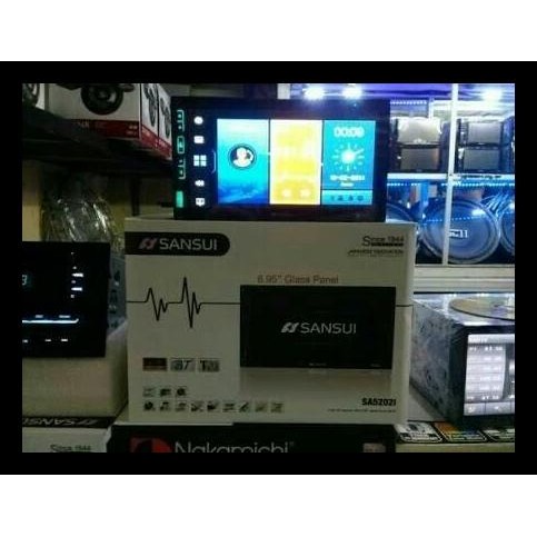 TERBARU TV DOUBLE DIN MOBIL TV SANSUI TAPE TV MOBIL HEAD UNIT SANSUI AUDIO MOB 