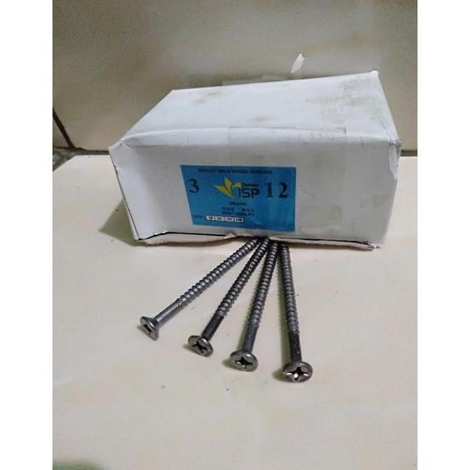 sekrup kayu 7 cm skrup 3 x 12