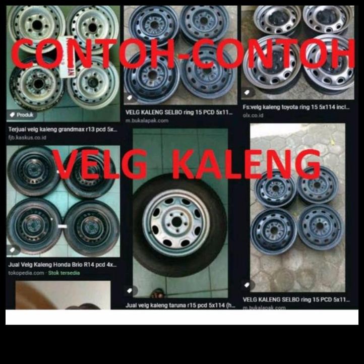 GRATIS ONGKIR COVER VELG DOP RODA MOBIL VIOS RING 14 INCH 