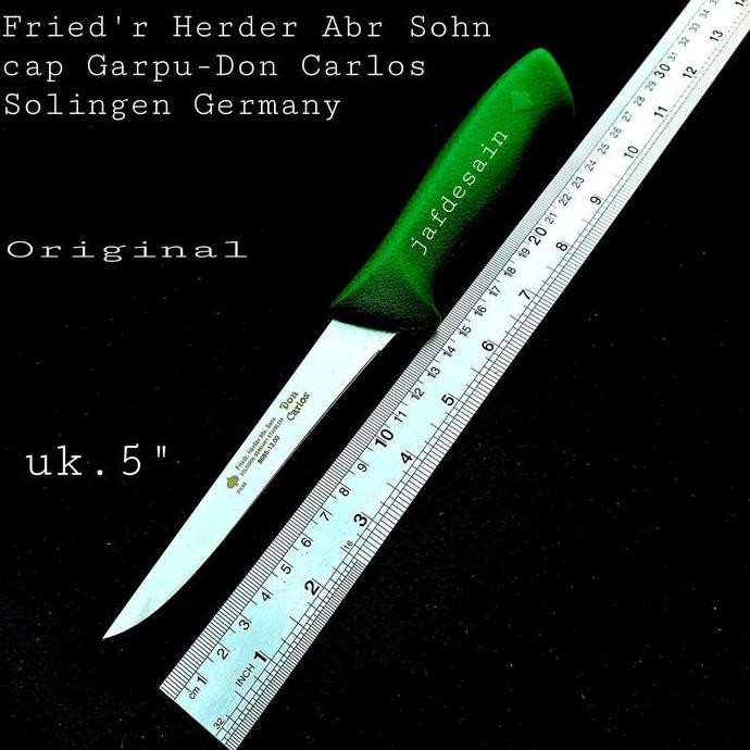 TERBARU - Pisau Fillet Cap Garpu Don Carlos