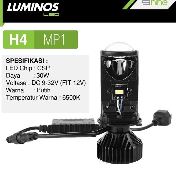 Luminos  Lampu LED 9nine H4 MP1 White and Yellow
