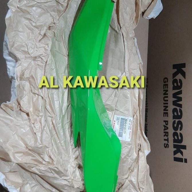 cover body bodi belakang kiri zx636 zx 636 hijau orinal