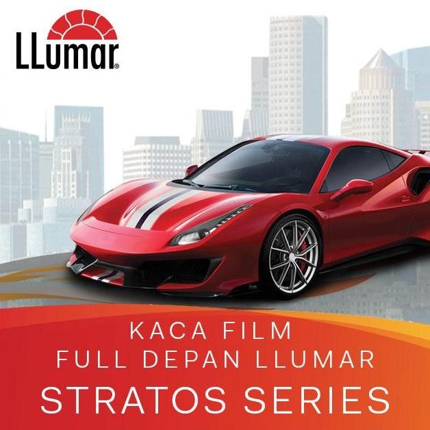 Kaca Film Llumar - Full Depan Stratos Series