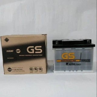 Aki MF GS ASTRA OEM 355LN2 LN2 Innova Reborn Bensin New Fortuner Bensin / Aki Innovar Reborn