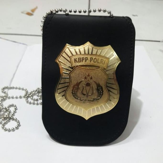 

BEBAS ONGKIR - Name tag id /kalung lencana KBPP polri