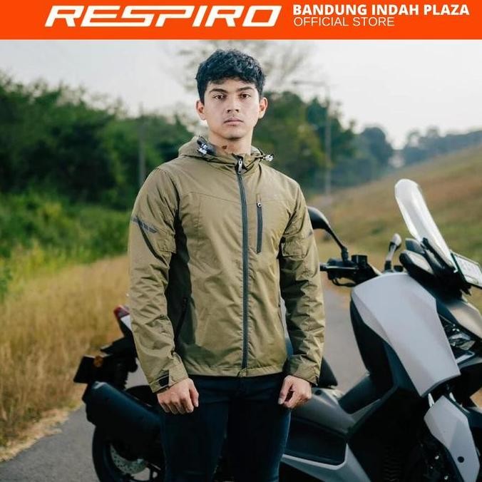 Respiro Axton - Jaket Motor Touring Riding Windproof With Protector