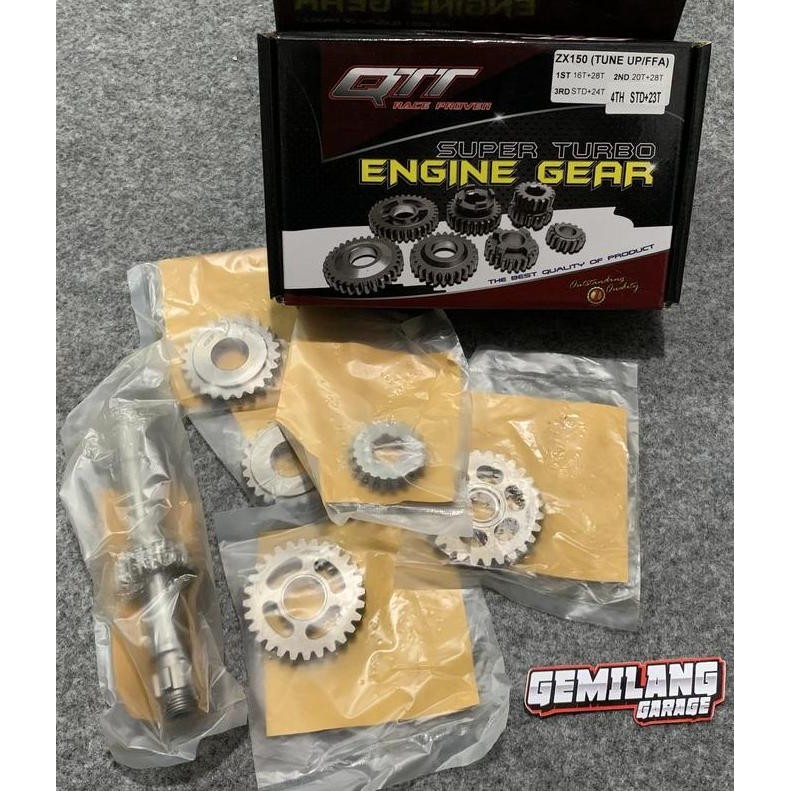 Rasio Ninja QTT drag spek tune up/ FFa