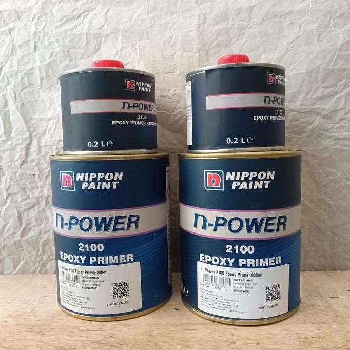 Epoxy Primer Nippon N-Power 2100 1 Liter Set / Epoksi Primer Nippon Na