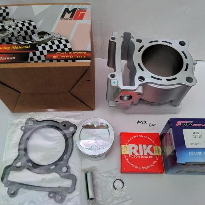 Blok mx 65 ceramic blok vixion 65 ceramic piston fjn ring rik or