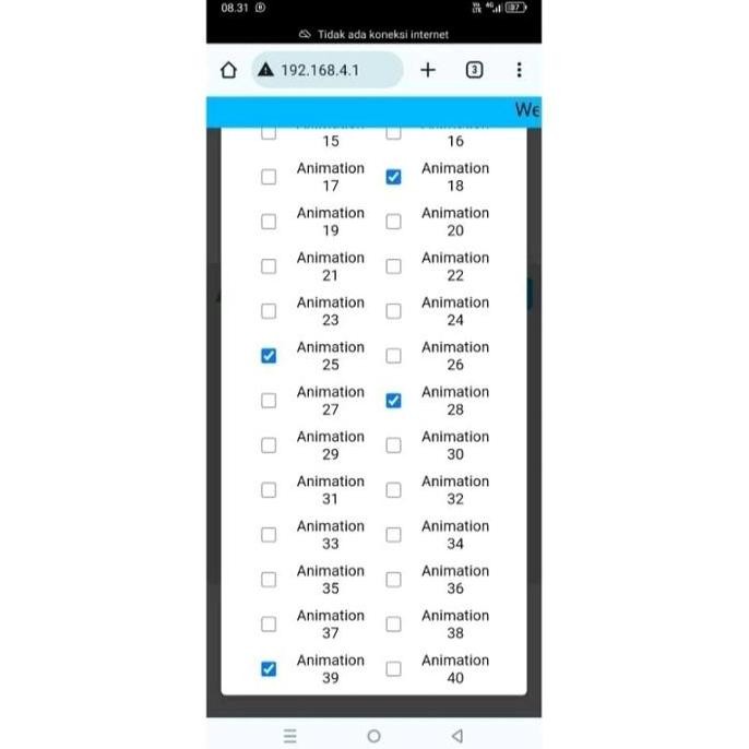 Stoplamp PCX 160 custom runningtext versi 4