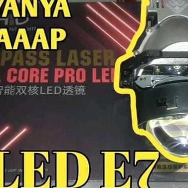 projector biled vahid E7 blue lens 3 inci