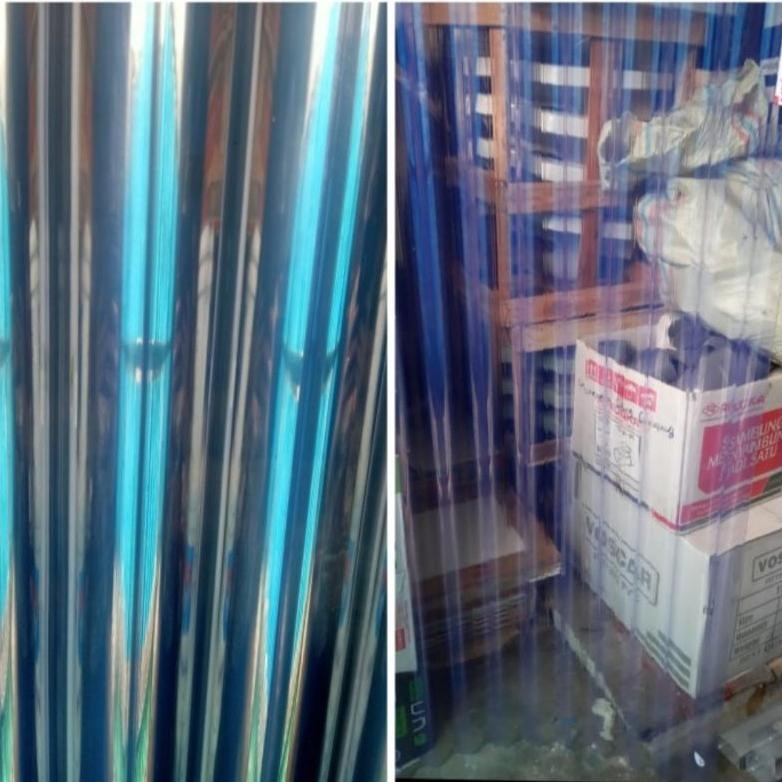 Fiber Gelombang Atap PVC 105 X 150 Cm Transparan Bening Tanpa Warna