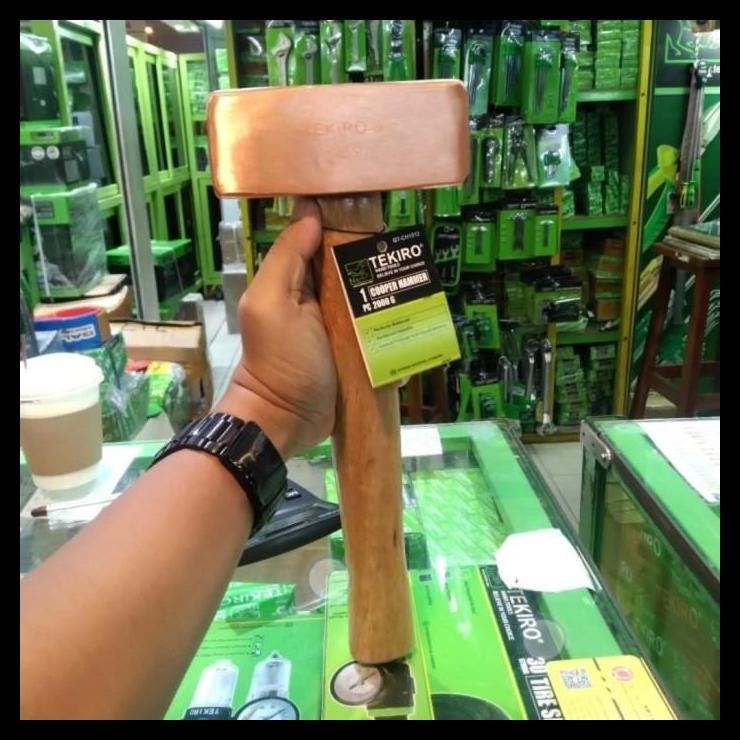 DISKON TEKIRO PALU TEMBAGA 2KG - PALU TEMBAGA TEKIRO ORI 4LB 2KG 