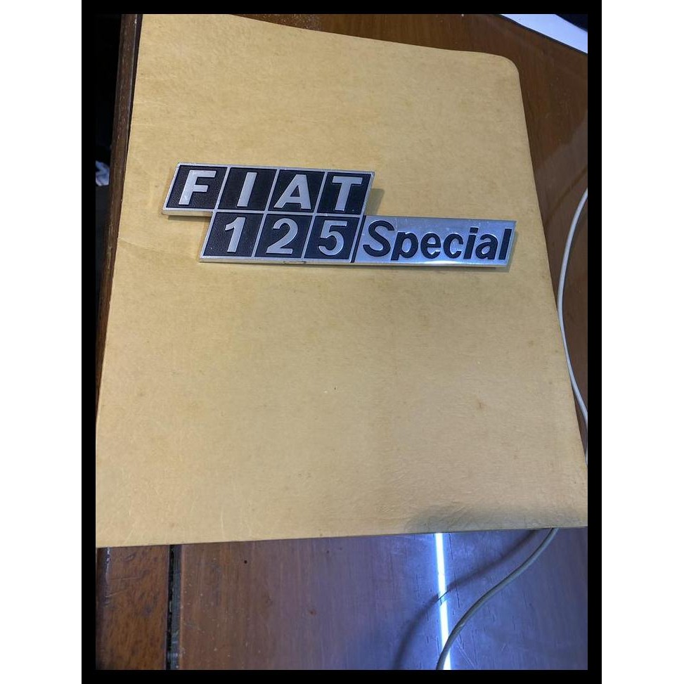 DISKON EMBLEM FIAT 125 SPECIAL 