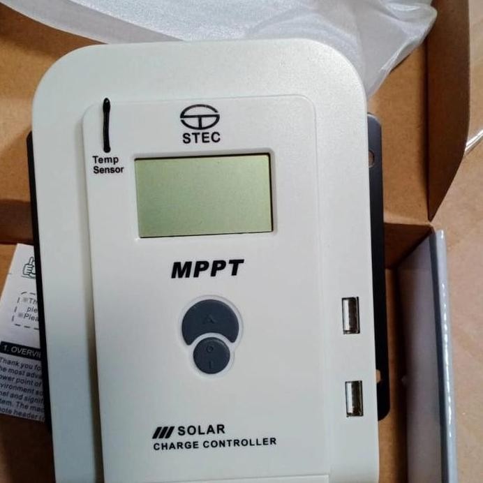 MPPT Solar Charger Controller 30A Stec 12V 24V murah