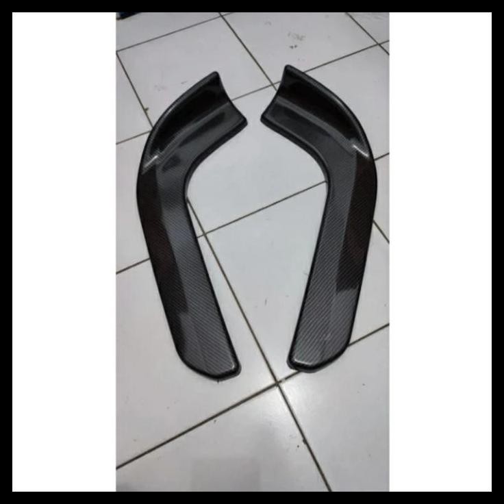 HOT DEAL WINGLET LIPS BEMPER DEPAN CARBON HONDA MOBILIO DIFUSSER CARBON 