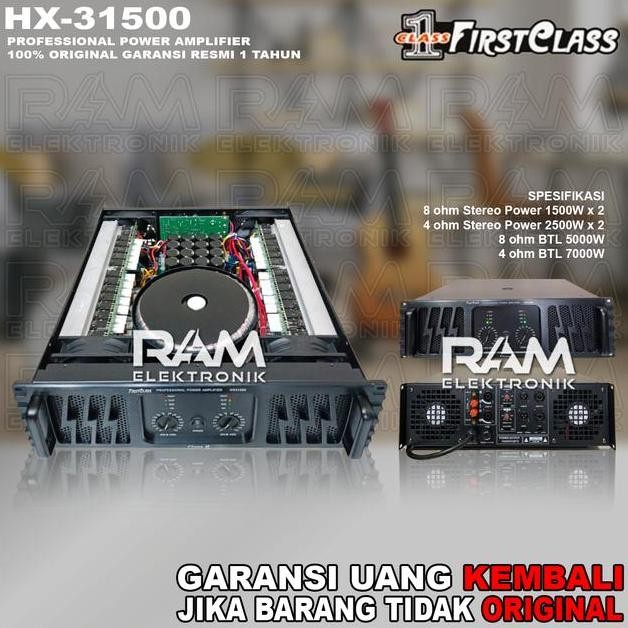 Power Amplifier FIRSTCLASS HX31500 | FIRST CLASS HX 31500 Class H Original hight Quality