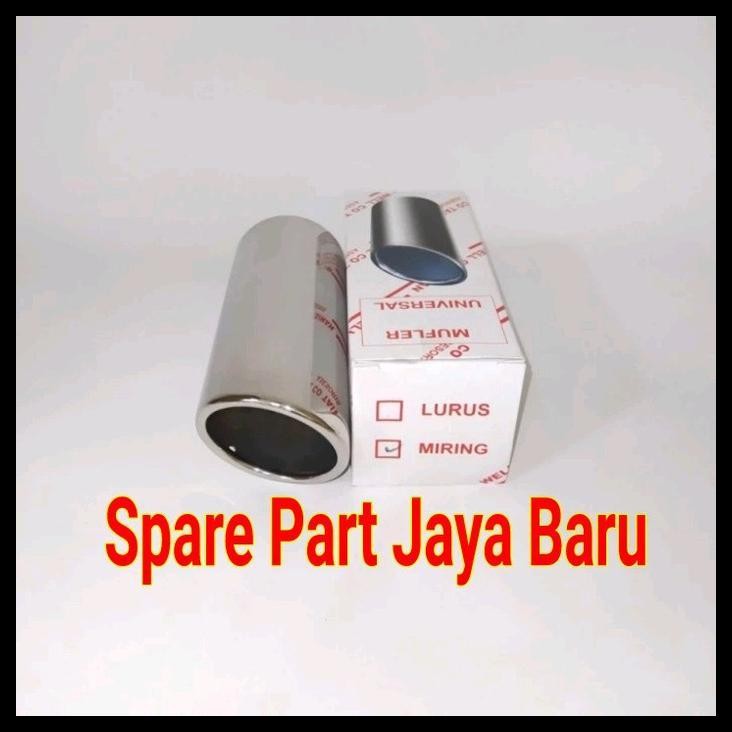 TERBARU MUFFLER BUNTUT UJUNG KNALPOT MOBIL NEW AGYA CALYA YARIS ETIOS VALCO 