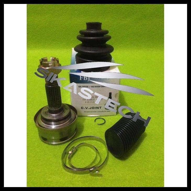 GRATIS ONGKIR 43470-19075 KEPALA AS RODA KOHEL KOKEL LUAR / OUTER CV JOINT GIGI F21  21T TOYOTA 1E S