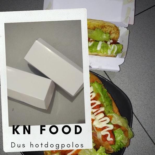 

new !!! Kemasan Kardus Box Hotdog POLOS 50 Pcs BOX Hotdog Polos