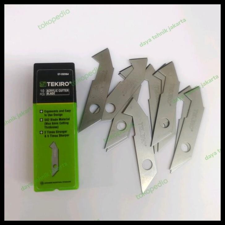 

TERMURAH ISI CUTTER ACRYLIC TEKIRO REFILL CUTTER ACYLIC TEKIRO ORIGINAL !!