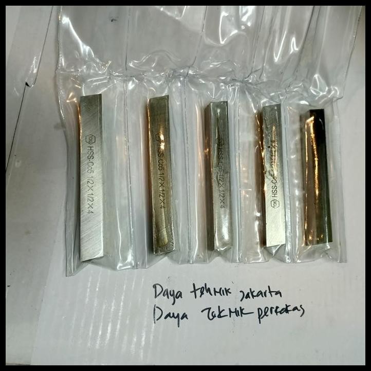 DISKON PAHAT BUBUT HSS TOKI CO5% 1/2 X 4 - PISAU BUBUT HSS COBALT 5% 1/2" X 4 CO5 PAHAT HSS TOKI 
