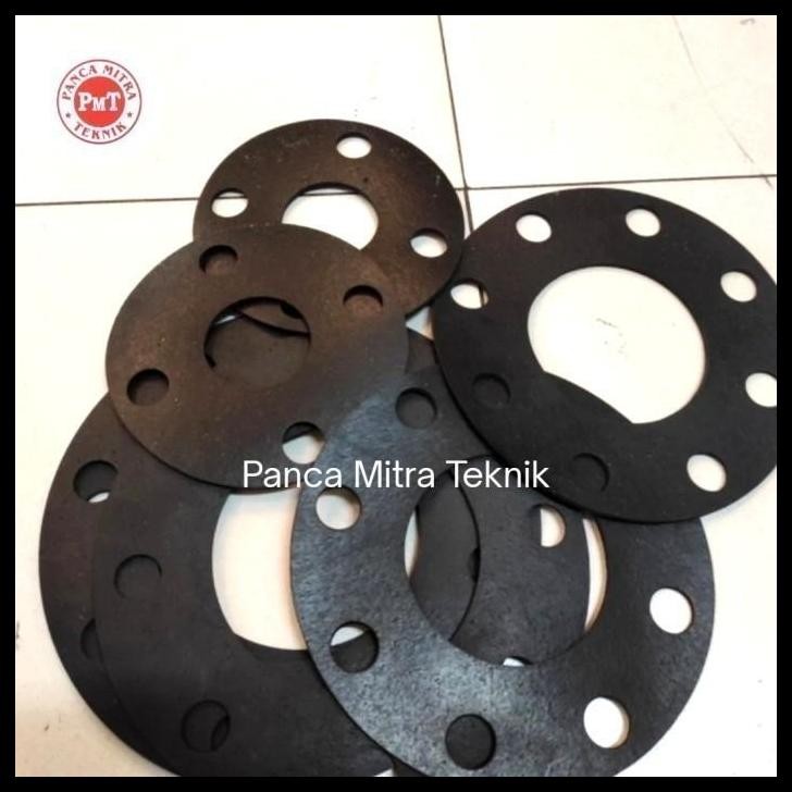 BEST DEAL GASKET RUBBER FLANGE 12" INCH JIS 10K / PACKING KARET 3MM JIS 10K DN300 