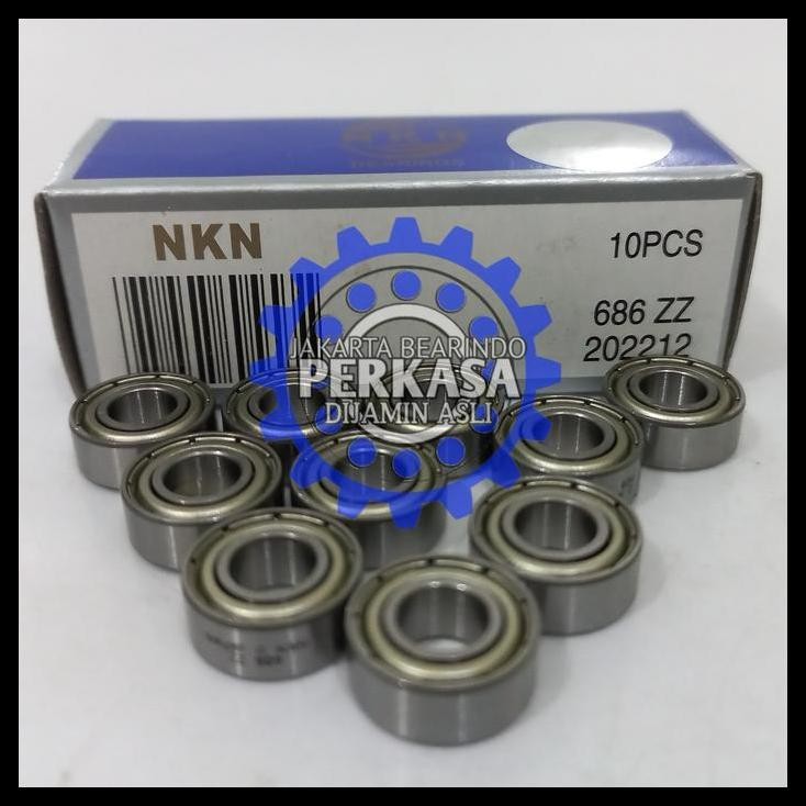 TERMURAH BEARING 686 ZZ / 686ZZ TUTUP BESI NKN 