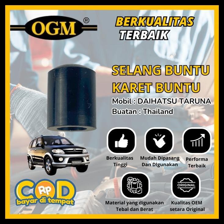 TERMURAH OGM - SELANG BUNTU KARET BUNTU MOBIL DAIHATSU TARUNA ORIGINAL 