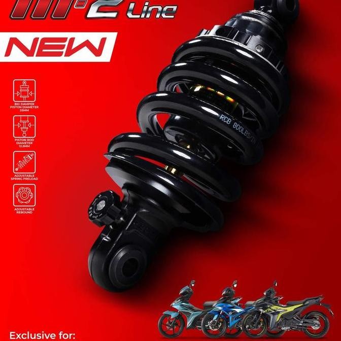 Shock rcb racing boy MX king non tabung