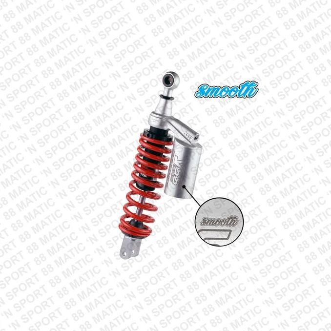 Shockbreaker YSS New G-Plus Smooth VARIO 125 Black/Red