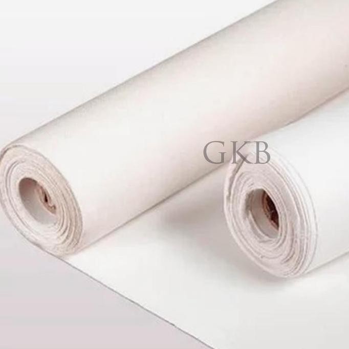 

Kanvas Lukis Roll 1,5M X 3M Full Gesso Siap Lukis