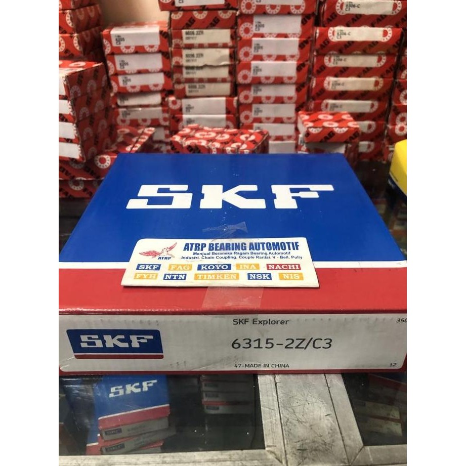 BALL BEARING 6315 ZZ C3 SKF 6315 2Z/C3 SKF ORINAL