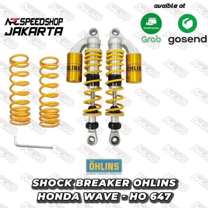 Shock Breaker Ohlins Honda WAVE 125i / 110 HO- 647 shock - CAMPAN