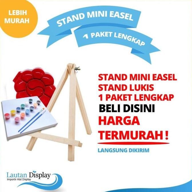 

Alat Lukis Lengkap 1 Paket Alat Melukis Anak (Cat Lukis Kanvas Kuas Palet) Paket Lukis Anak 1 Set Lukis Peralatan Melukis Painting Kit M Kayu Urah Canvas