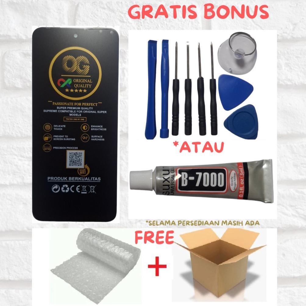 Compatible For itel A70 A665L itel S23 S665L itel P55 5G P665L Lcd Touchscreen Black OG SUPER GARANS