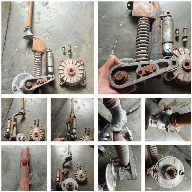 Batang forek fork set vespa super orinal copotan