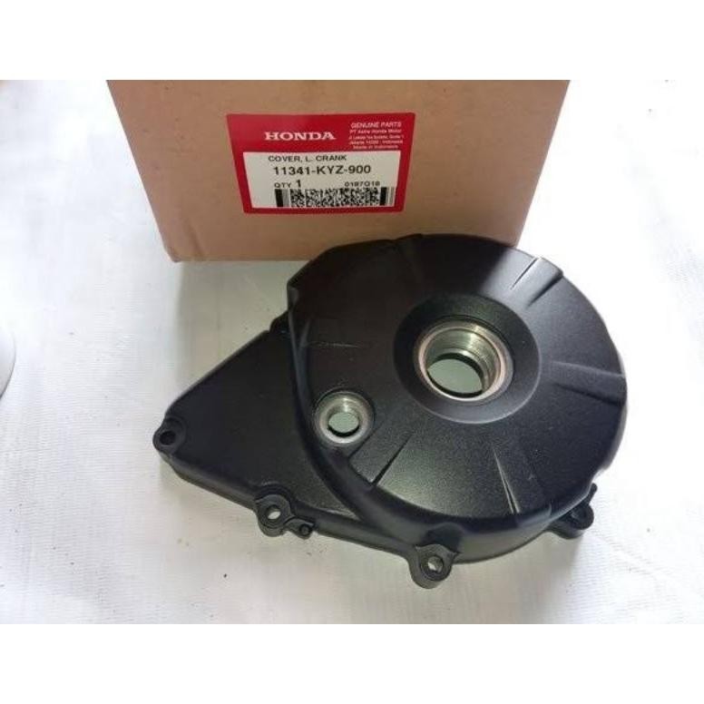 11341KYZ900 COVER L CRANK CASE / Bak Magnet Honda New Blade 125 F1 injeksi 2014 - 2019 ori AHM