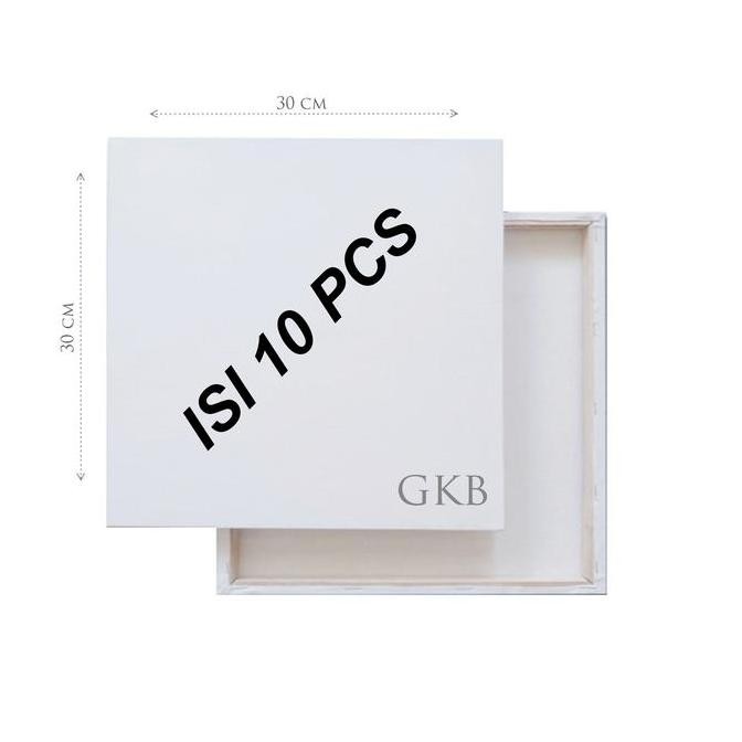 

Kanvas Lukis 30X30 Cm Isi 10 Pcs Siap Lukis Dan Berkualitas
