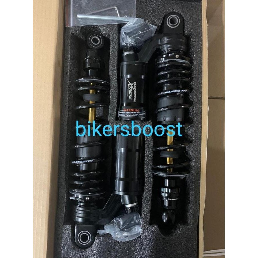 Shock Shockbreaker KATECOK extreme RX King RXKING NMAX 320 mm Black