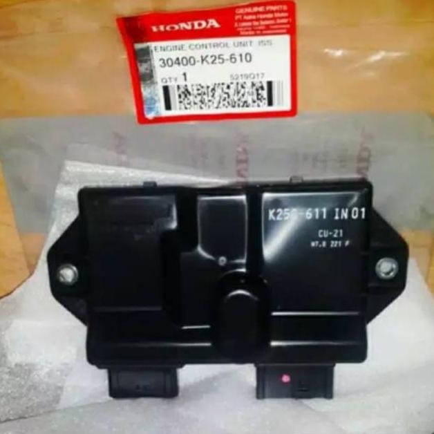 30400-K25-610C1 AHM 100% ORINAL AHM 100% ECU ATAU ECM BEAT F1 ISS STATER HALUS ASLI ATAU ORI HONDA A