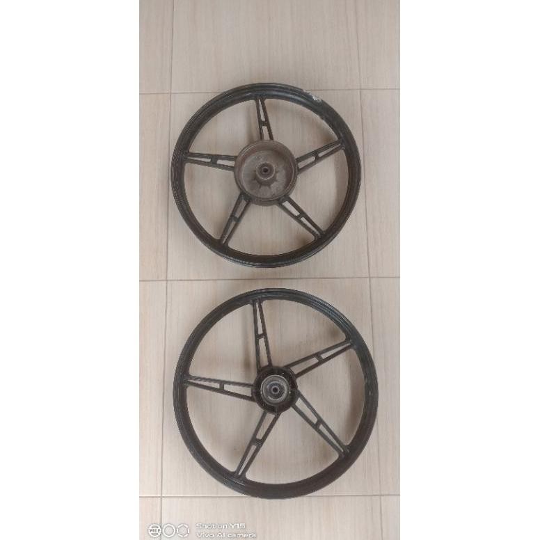 Ready Pelek CW Jupiter MX ori bekas copotan motor masih bagus