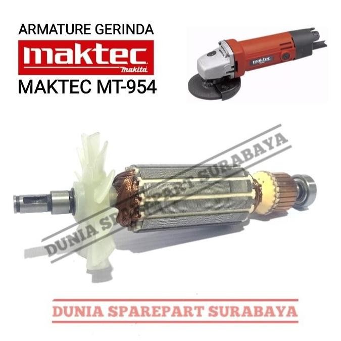Armature Angker Gerinda Tangan Maktec MT954 Dinamo Rotor MT 954 Original