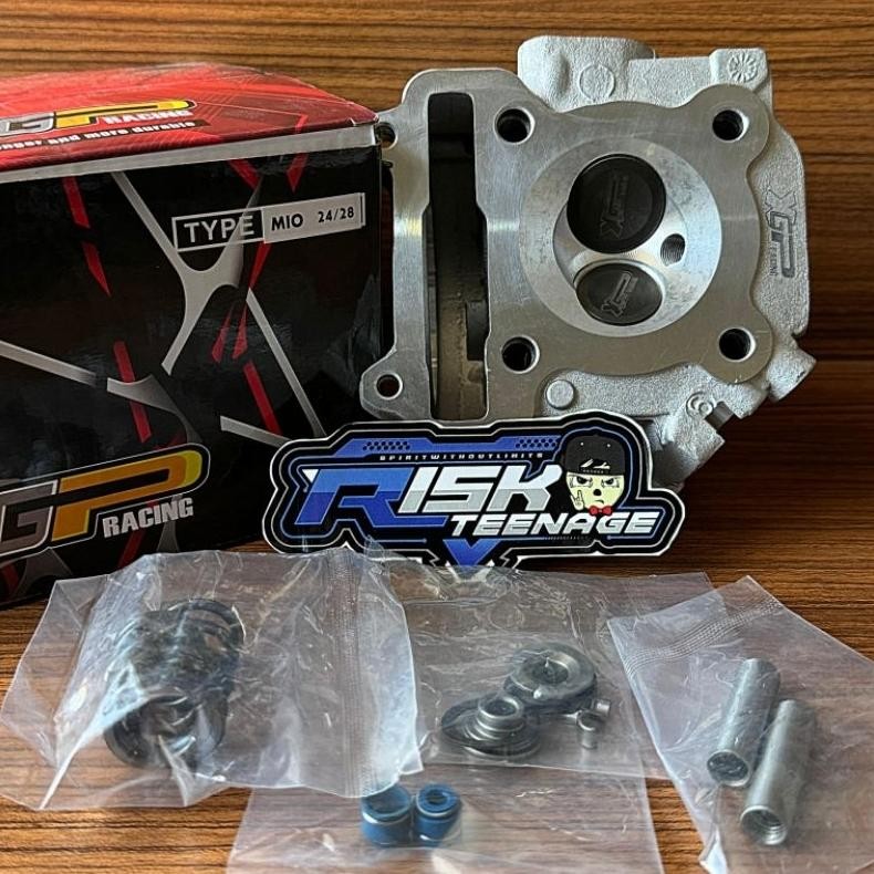 HEAD MIO NOUVO KARBU RACING KLEP 28 24 KLEP 30 26 XGP RACING