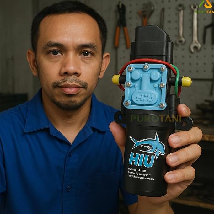 Dinamo Pompa Air DC 12V 5A HIU - Dinamo Mini Pompa Air DC