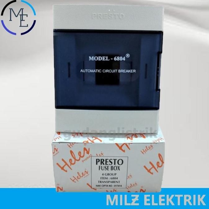 Box Mcb 4 Group Presto