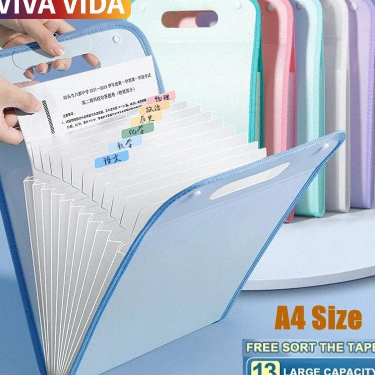 

Tas File Akordeon Tas File Handle Map File Clear Holder Multi Layer Folder Tas File 13 Sekat A4 Map Tas Dokumen