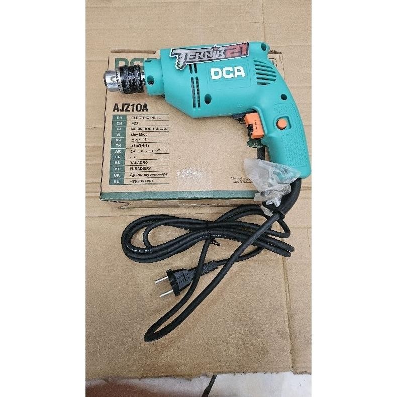 BOR LISTRIK DCA 10 MM AJZ10A BOR TANGAN DCA 10 MM
