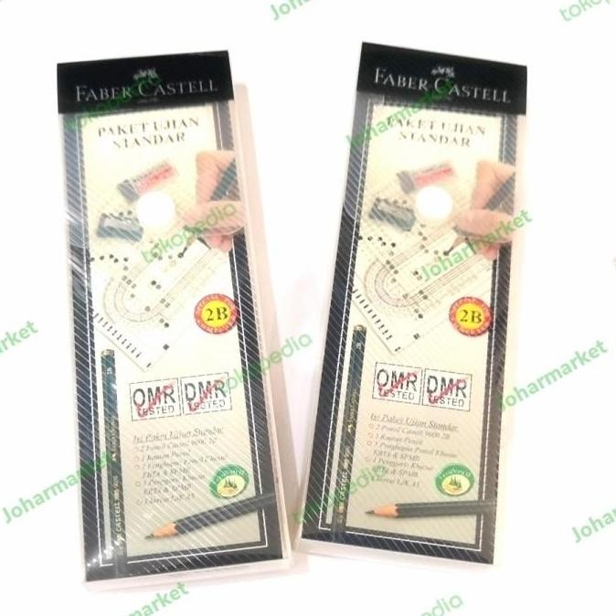 

Pensil Ujian Faber Castell Set Standar Johar Market HB Pensil Sekolah Original